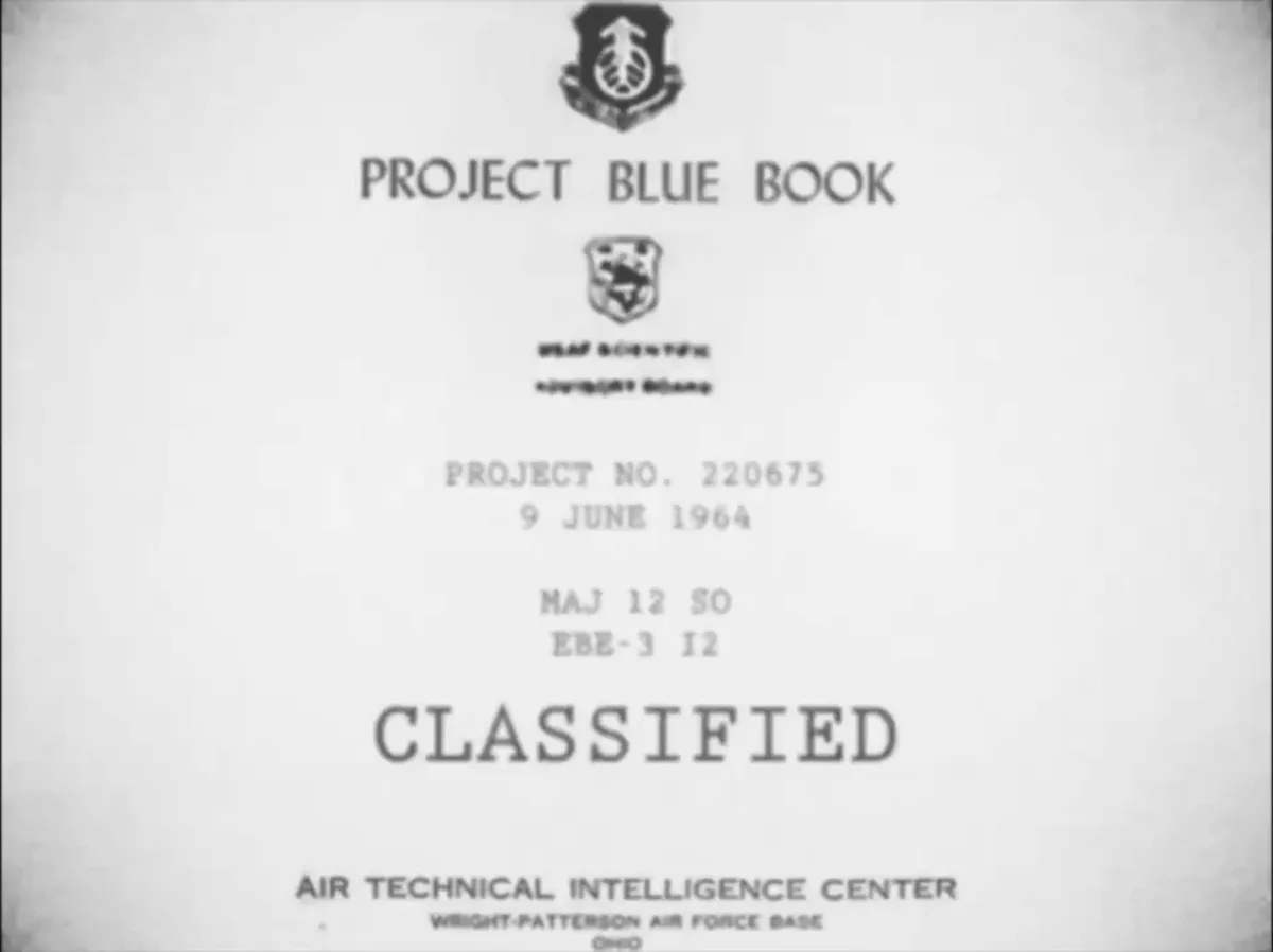 Project Blue Book 1964 title card